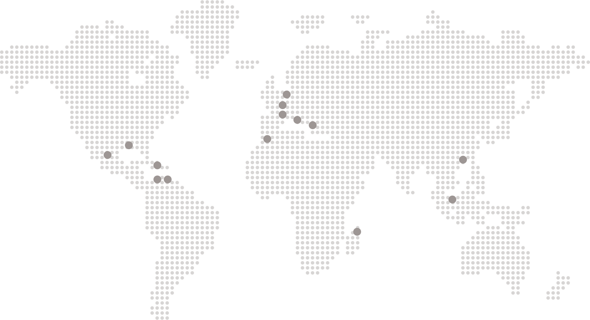 Wereld locaties